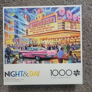 Buffalo Games Night & Day Puzzle - 1000 Pieces
